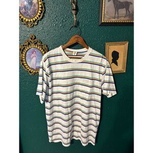 Fayettechill Good For The Woods Striped Tee Size Medium